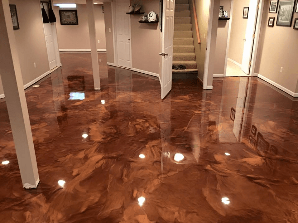 Professional epoxy flooring installation by USA Epoxy Floor